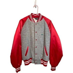VINTAGE Ohio Varsity Bomber style jacket
